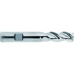 8mm Dia. - 63mm OAL - 3 FL Variable Helix Bright Carbide End Mill - Apex Tool & Supply