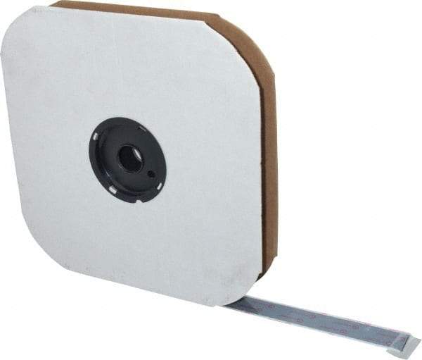 VELCRO Brand - 1" Wide x 25 Yd Long Adhesive Backed Hook Roll - Continuous Roll, Black - Apex Tool & Supply