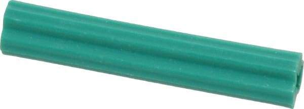 Value Collection - 1/4" Diam, 1/4" Drill, 1-1/2" OAL, Plug Concrete Anchor - Plastic - Apex Tool & Supply