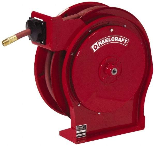 Reelcraft - 50' Spring Retractable Hose Reel - 300 psi, Hose Included - Apex Tool & Supply