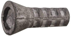 Value Collection - 3/8" Diam, 3/8" Drill, 1-1/2" OAL, Plug Concrete Anchor - Lead Alloy - Apex Tool & Supply