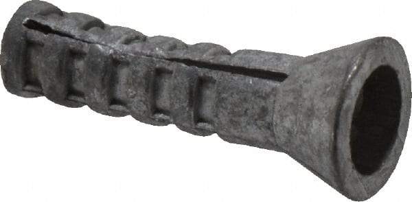 Value Collection - 1/4" Diam, 1/4" Drill, 1" OAL, 1" Min Embedment Plug Concrete Anchor - Lead Alloy - Apex Tool & Supply
