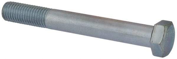 Value Collection - 3/4-10 UNC, 6" Length Under Head Hex Head Cap Screw - Partially Threaded, Grade 2 Steel, Zinc-Plated Finish, 1-1/8" Hex - Apex Tool & Supply