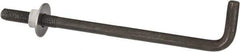 Value Collection - 5/8-11, 12" OAL Bent Anchor Bolt - Grade 2 Steel - Apex Tool & Supply