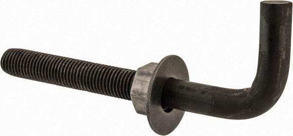 Value Collection - 1-8, 10" OAL Bent Anchor Bolt - Grade 2 Steel - Apex Tool & Supply