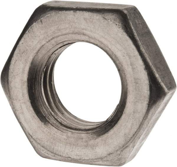 Value Collection - 3/4-10 UNC Steel Right Hand Heavy Hex Jam Nut - 1-1/4" Across Flats, 27/64" High, Uncoated, 2B Class of Fit - Apex Tool & Supply