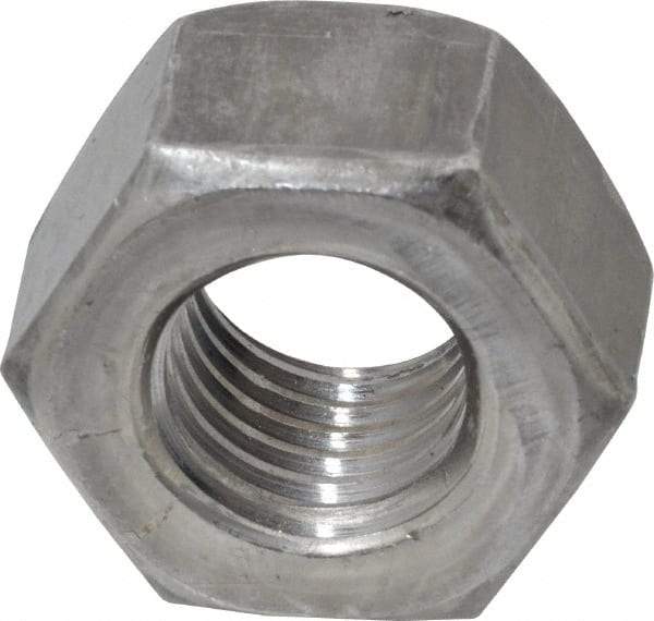 Value Collection - 3/4-10 UNC Steel Right Hand Heavy Hex Nut - 1-1/4" Across Flats, 47/64" High, Uncoated, 2B Class of Fit - Apex Tool & Supply