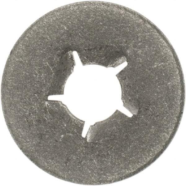 Value Collection - M8x1.25 Screw, 24mm OD, Spring Steel Push Nut - Zinc-Plated - Apex Tool & Supply