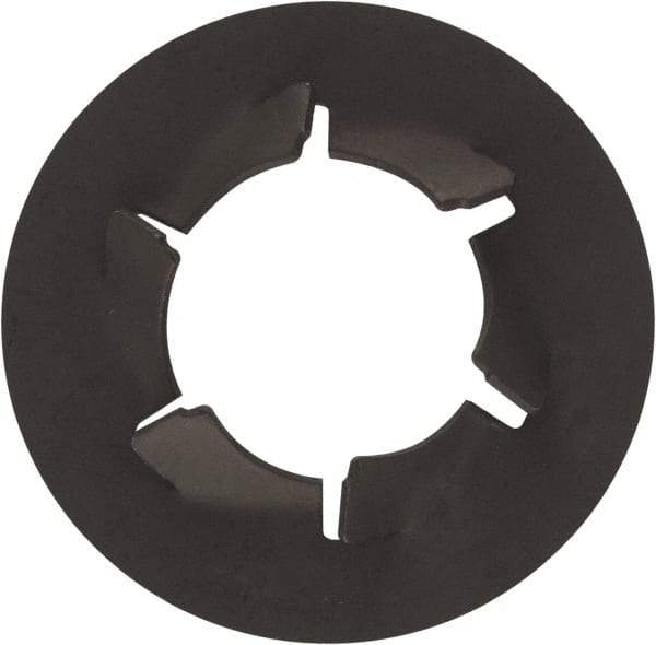 Au-Ve-Co Products - M10x1.50 Screw, 20mm OD, Spring Steel Push Nut - Black Phosphate - Apex Tool & Supply