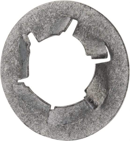 Value Collection - M12x1.75 Screw, 21mm OD, Spring Steel Push Nut - Zinc-Plated - Apex Tool & Supply
