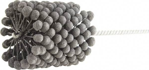 Brush Research Mfg. - 1-7/8" to 2-5/8" Bore Diam, 120 Grit, Silicon Carbide Flexible Hone - Medium, 8" OAL - Apex Tool & Supply