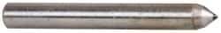 Norton - 1" Long x 1/8" Shank Diam Single Point Diamond Dresser - 75° Included Angle - Apex Tool & Supply