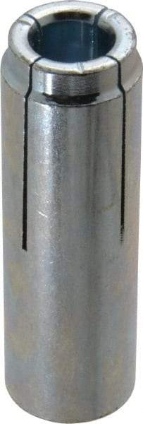Powers Fasteners - 3/4" Diam, 1" Drill, 1-5/8" Min Embedment Drop-In Concrete Anchor - Grade 5 Steel, Zinc-Plated Finish, 1-3/8" Thread Length - Apex Tool & Supply