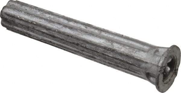 Powers Fasteners - 1/4" Diam, 1/4" Drill, 1-1/2" OAL, 2-3/4" Min Embedment Plug Concrete Anchor - Lead Alloy - Apex Tool & Supply