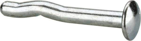 Powers Fasteners - 3/16" Diam, 3/16" Drill, 1-1/2" OAL, 1-1/4" Min Embedment Split-Drive Concrete Anchor - Grade 8.2 Steel, Zinc-Plated Finish, Mushroom Head - Apex Tool & Supply