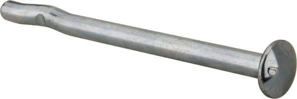 Powers Fasteners - 3/16" Diam, 3/16" Drill, 3" OAL, 1-1/4" Min Embedment Split-Drive Concrete Anchor - Grade 8.2 Steel, Zinc-Plated Finish, Mushroom Head - Apex Tool & Supply