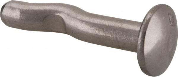 Powers Fasteners - 3/16" Diam, 3/16" Drill, 1" OAL, Split-Drive Concrete Anchor - 316 Stainless Steel, Mushroom Head - Apex Tool & Supply