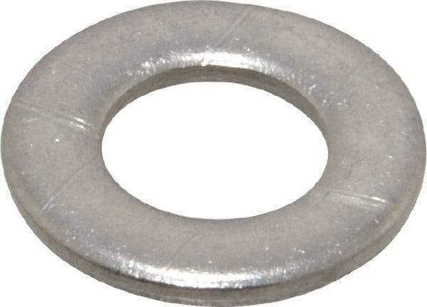 Value Collection - M8 Screw, Grade 18-8 Stainless Steel Standard Flat Washer - 8.4mm ID x 16mm OD, 1.6mm Thick - Apex Tool & Supply