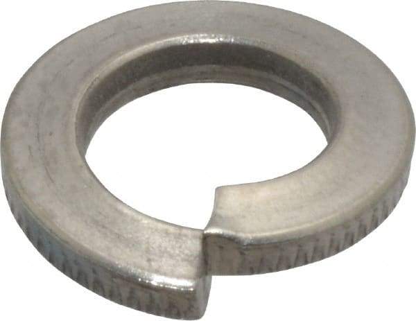 Value Collection - M8, 8.1mm ID, 2mm Thick Split Lock Washer - 18-8 Austenitic Grade A2 Stainless Steel, 8.1mm Min ID, 8.5mm Max ID, 14.8mm Max OD - Apex Tool & Supply