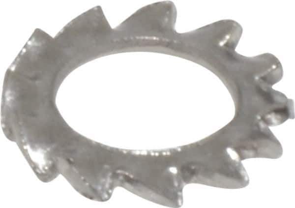 Value Collection - M6 Screw, 6.4mm ID, Stainless Steel External Tooth Lock Washer - 11mm OD, Grade 18-8 & Austenitic A2 - Apex Tool & Supply