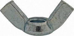 Value Collection - M8x1.25, Zinc Plated, Iron Standard Wing Nut - 3.6mm Wing Span, 18mm Wing Span - Apex Tool & Supply