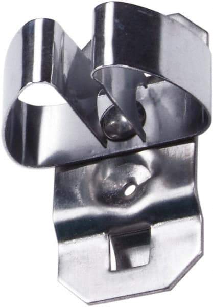 Triton - Spring Clip Standard Pegboard Hook - 2-3/4" Projection, Stainless Steel - Apex Tool & Supply