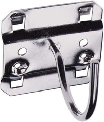 Triton - 2" ID, Pegboard Curved Hook Pegboard Hook - 2-1/4" Projection, 90° Bend, Stainless Steel - Apex Tool & Supply