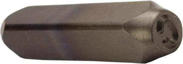 C.H. Hanson - 5/8" Character Size, C Character, Heavy Duty Individual Steel Stamp - Apex Tool & Supply