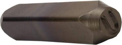 C.H. Hanson - 5/8" Character Size, V Character, Heavy Duty Individual Steel Stamp - Apex Tool & Supply