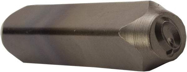 C.H. Hanson - 5/32" Character Size, Q Character, Heavy Duty Individual Steel Stamp - Apex Tool & Supply