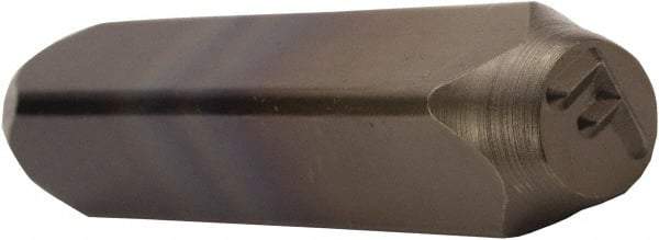 C.H. Hanson - 5/32" Character Size, F Character, Heavy Duty Individual Steel Stamp - Apex Tool & Supply
