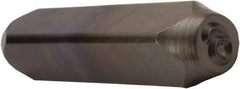 C.H. Hanson - 5/32" Character Size, 6 Character, Heavy Duty Individual Steel Stamp - Apex Tool & Supply