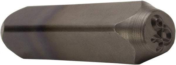 C.H. Hanson - 5/32" Character Size, @ Character, Heavy Duty Individual Steel Stamp - Apex Tool & Supply