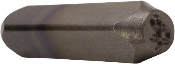C.H. Hanson - 5/32" Character Size, & Character, Heavy Duty Individual Steel Stamp - Apex Tool & Supply