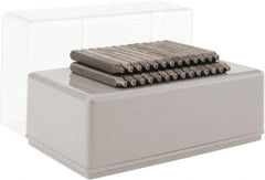 C.H. Hanson - 27 Piece, 3/32" Character Steel Stamp Set - Letters, Heavy Duty - Apex Tool & Supply