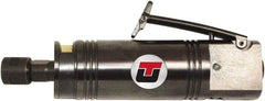 Universal Tool - 1/4" Collet, Straight Handle, Straight Air Die Grinder - 25,000 RPM, Side Exhaust, 5.5 CFM, 1 hp, 90 psi - Apex Tool & Supply