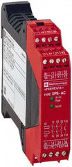 Square D - 115 Volt, 7 VA Power Rating, Standard Electromechanical & Solid State Screw Clamp General Purpose Relay - 6 Amp at 115 VAC, 1NC (Auxiliary) & 3NO - Apex Tool & Supply