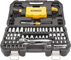 DeWALT - 108 Piece 1/4 & 3/8" Drive Mechanic's Tool Set - Comes in Blow Molded Case - Apex Tool & Supply