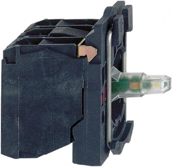 Schneider Electric - 110-120 V Orange Lens LED Indicating Light - Screw Clamp Connector, Vibration Resistant - Apex Tool & Supply