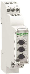Schneider Electric - 110-240 VAC/DC Control Relay - DIN Rail Mount - Apex Tool & Supply
