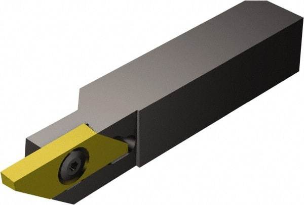 Sandvik Coromant - External Thread, 0.3346" Max Depth of Cut, 70mm OAL, Right Hand Indexable Grooving Cutoff Toolholder - 3 Seat Size, 1/2" Shank Height x 1/2" Shank Width, MAxR 3.. Insert Style, QS-SMALR/L..X Toolholder Style, Series CoroCut XS - Apex Tool & Supply