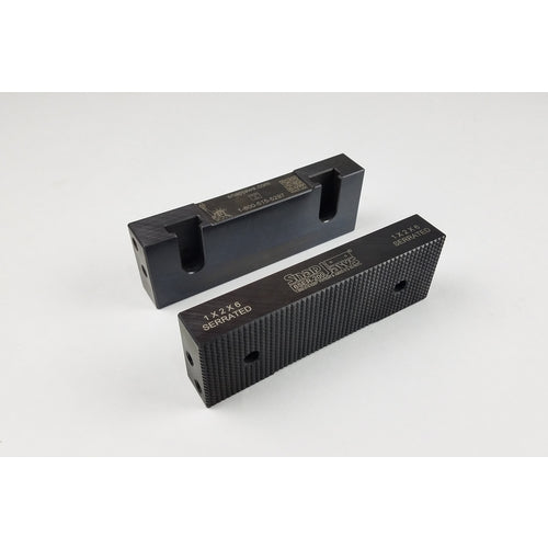 6″ Serrated Jaws 1 × 2 - Exact Industrial Supply
