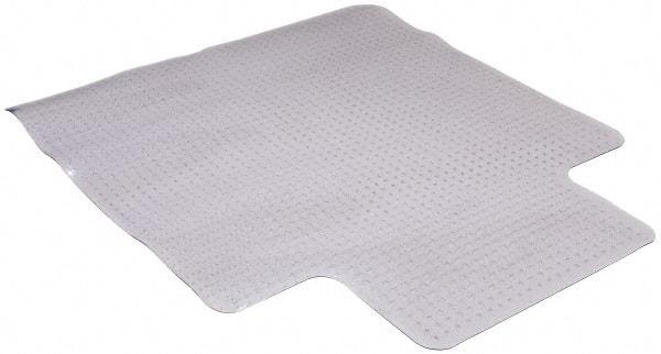 Aleco - 53" Long x 45" Wide, Chair Mat - Single Lip, Beveled Edge Style, Includes Anchorpoints - Apex Tool & Supply