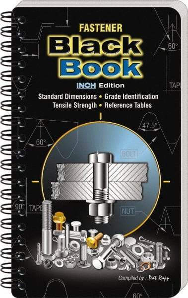 Value Collection - Fastener Black Book Inch Publication, 1st Edition - by Pat Rapp, Pat Rapp Enterprises, 2011 - Apex Tool & Supply