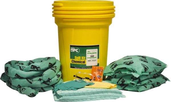 Brady SPC Sorbents - Chemical Neutralizer & Absorbent Spill Kit - 30 Gal Bucket - Apex Tool & Supply
