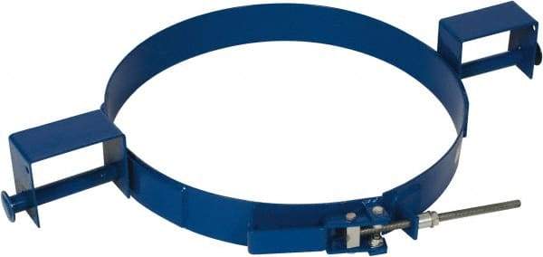 Vestil - 1,000 Lb Load Capacity, 55 Gal Forklift Drum Rotator - For 55 Gal Drums - Apex Tool & Supply