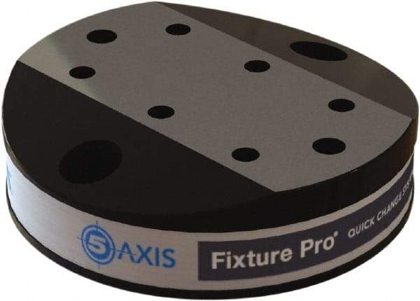Jergens - 130mm Long x 130mm Wide x 35mm High Steel Fixture Plate - 35mm Plate Thickness - Apex Tool & Supply