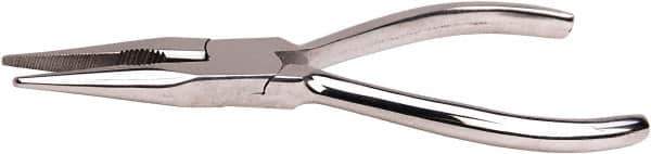 Aven - 6" OAL, 1-1/2" Jaw Length x 1-1/2" Jaw Width, Long Nose Multipurpose Pliers - Serrated Jaw, Crimper, Cutter & Stripper Head, Stainless Steel Handles - Apex Tool & Supply