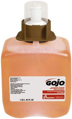 Ability One - 1250 mL Liquid Hand Soap Dispenser - Plastic, Hanging, Gray & White - Apex Tool & Supply