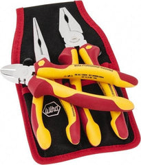 Wiha - 3 Piece Insulated Hand Tool Set - Comes in Belt Pack - Apex Tool & Supply